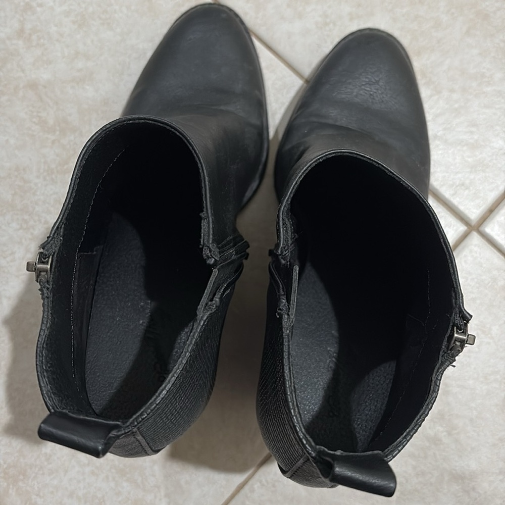 Universal Thread Black Leather Boots - image 8